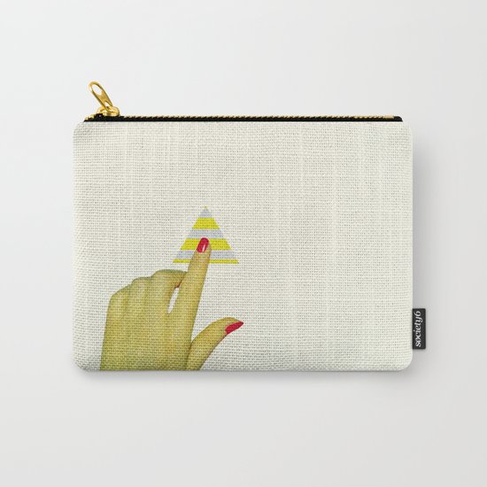Press the Button Carry-All Pouch