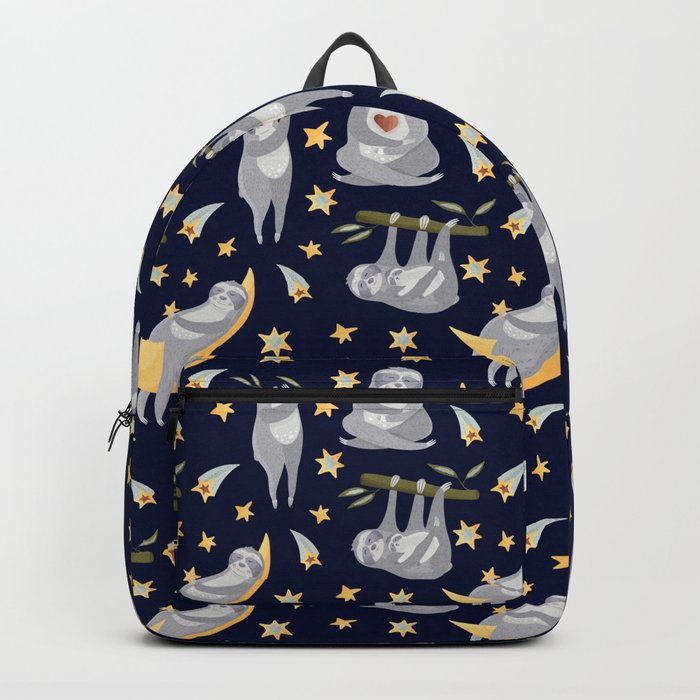 sloth book bags