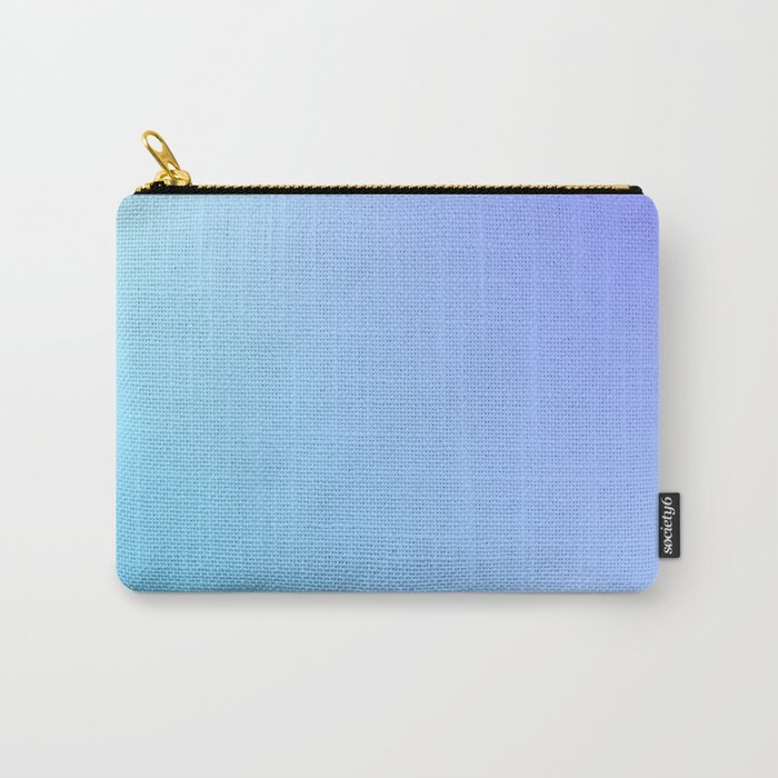 53 Blue Gradient 220506 Aura Ombre Valourine Digital Minimalist Art Carry-All Pouch