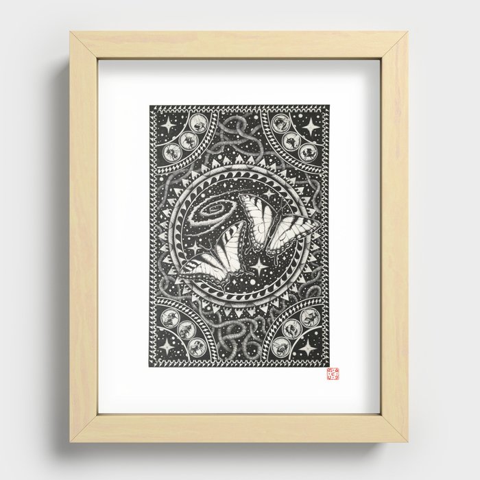 Ethereal Beauty Recessed Framed Print