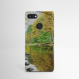 Autumn river Android Case