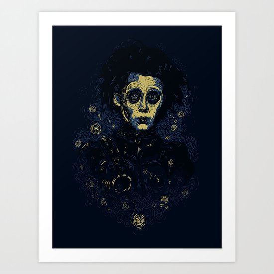 Scarry Night Art Print
