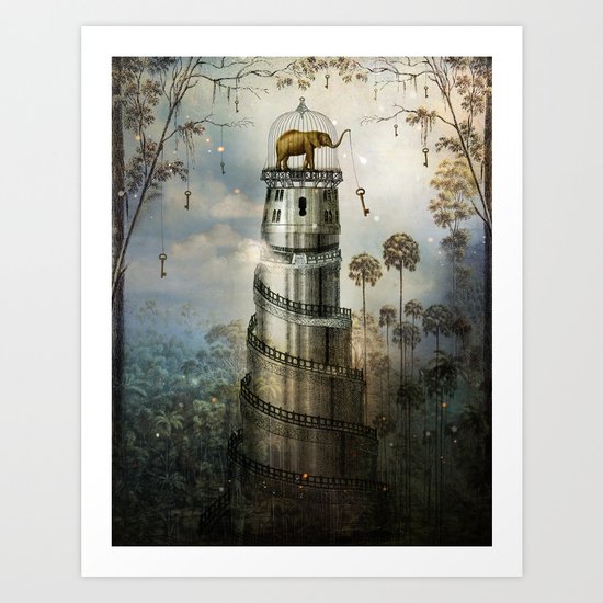 Where Keys hang on Trees Art Print