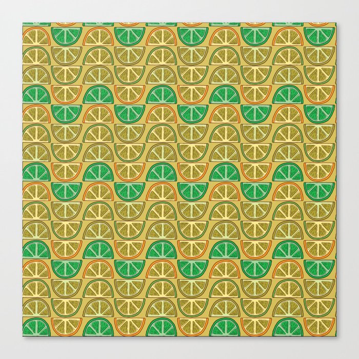 When Life Gives You Lemons (and Limes) Canvas Print