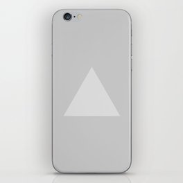Gray Triangle iPhone Skin
