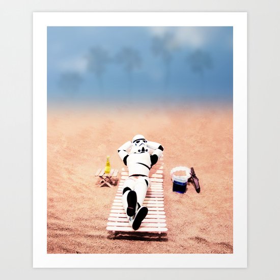 To hell with those droids (i'll keep searching later) Art Print