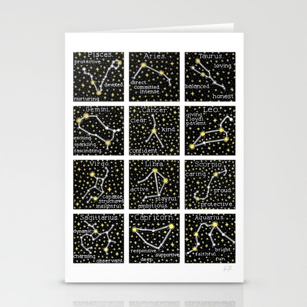 Astrologic Vibes Stationery Cards