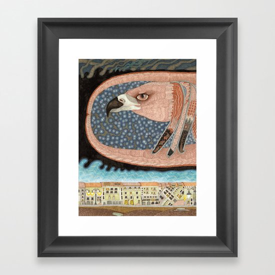 Night Keeper Framed Art Print