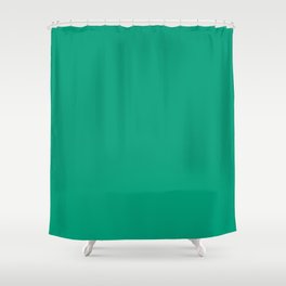 Tropical Kelp Green Shower Curtain