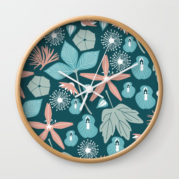 Summer Harvest (Aquatic) Wall Clock