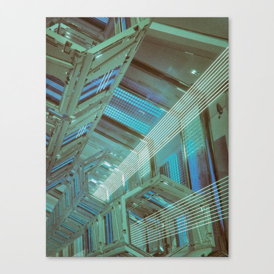 NEON BEIGE 1977 (everyday 10.06.16) Canvas Print