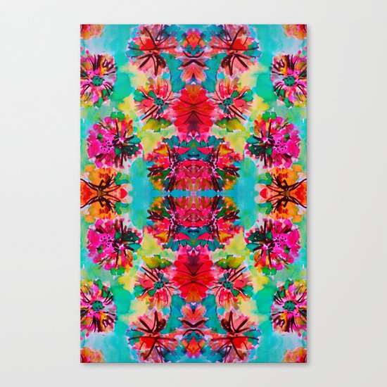 Tropical Floral Canvas Print