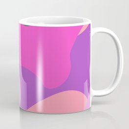 Rainbow Paint Splashes - bold pinks purple green Mug