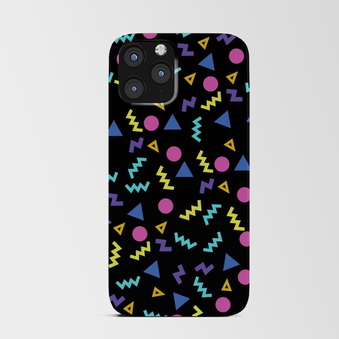 Nostalgic 80s 90s arcade / movie theatre / bowling alley / roller rink carpet iPhone Card Case