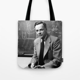 Vintage Richard Feynman Tote Bag