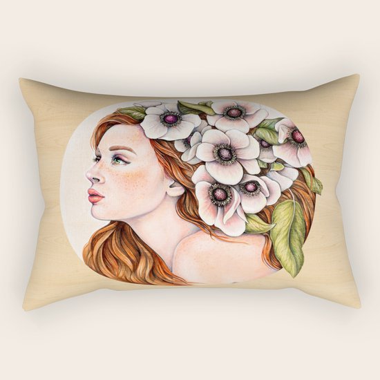 Secret Garden Rectangular Pillow