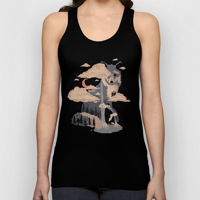 At the Foot of Fox Mountain... Tank Top