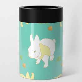 Pattern with Easter Bunny and Carrots Can Cooler