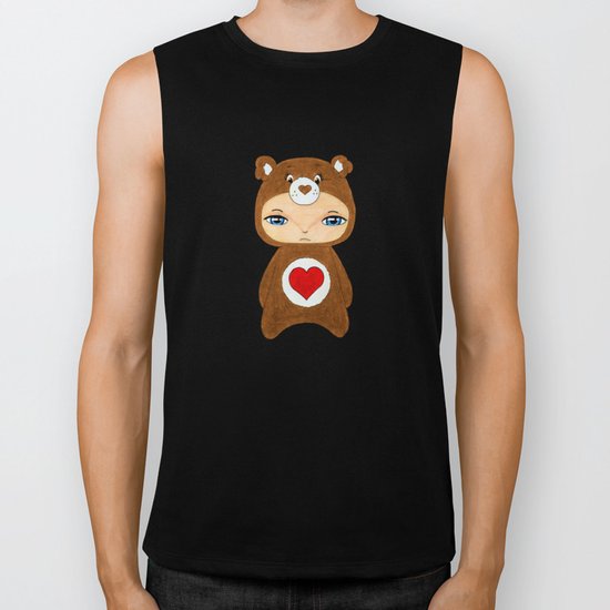 A Boy - Tenderheart Bear Biker Tank