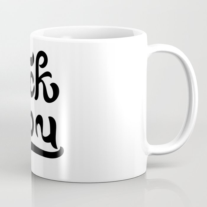 Ambigram generator F*CK YOU Coffee Mug
