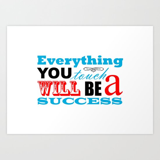 Fortune Cookie - on success Art Print
