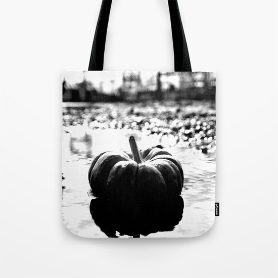 Power plant pumpkin Tote Bag