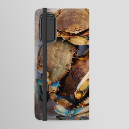 Blue Crabs Android Wallet Case