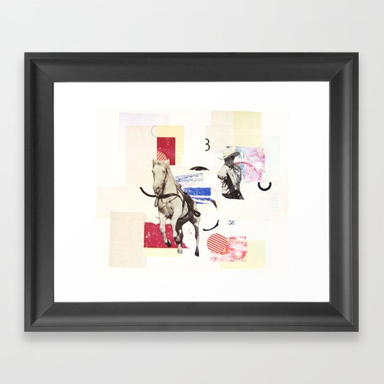 Horse Opera Framed Art Print