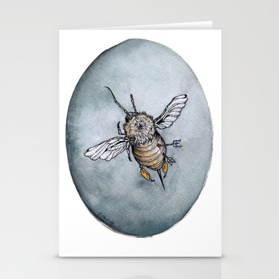 The Queens Last Warrior Stationery Cards