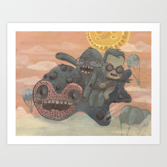 Vuelo Art Print
