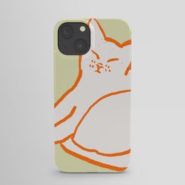Good Morning Cat iPhone Case