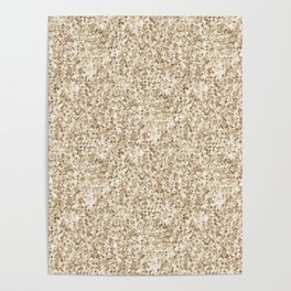 Luxury Soft Gold Pattern Poster