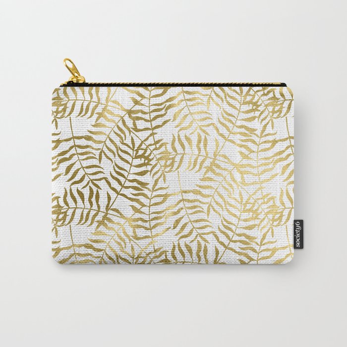 Gold Leaves 1 Carry-All Pouch