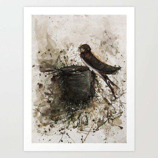 Sparrow Art Print