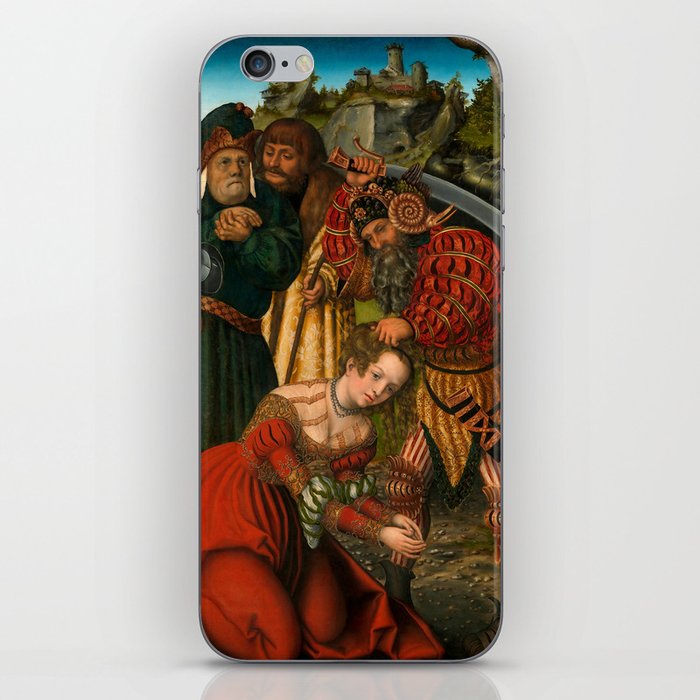 Lucas Cranach the Elder "The Martyrdom of Saint Barbara" iPhone Skin