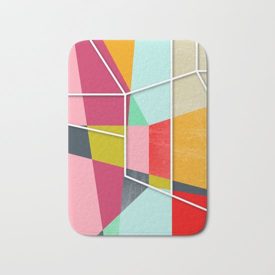 ColorBlock V Bath Mat
