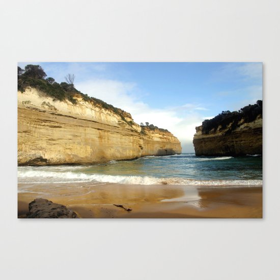 Gigantic Cliffs of the Ocean Canvas Print