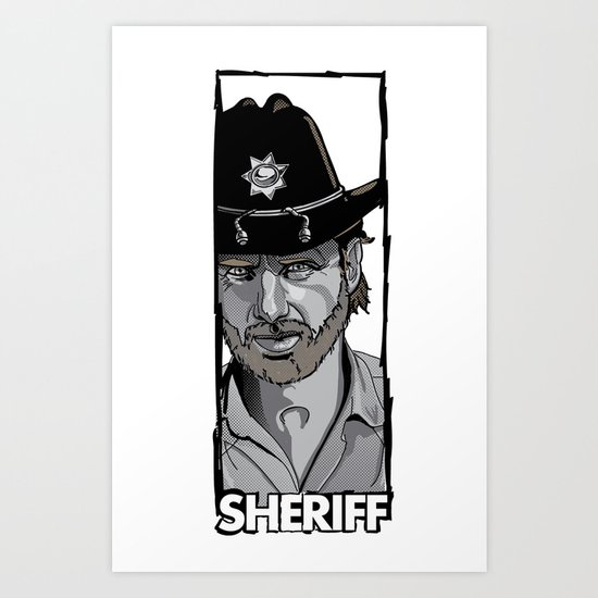 Sheriff Art Print