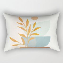 Soft Abstract Shapes 02 Rectangular Pillow