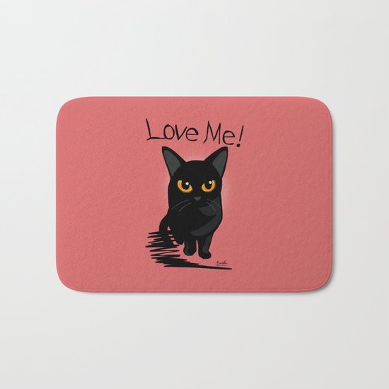 LOVE ME Bath Mat