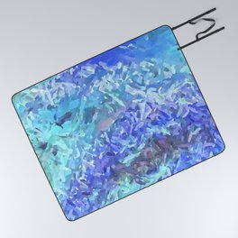 Sea and Sky Abstract Picnic Blanket