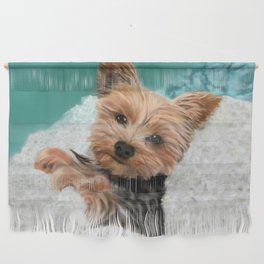Chewie the Yorkie Wall Hanging