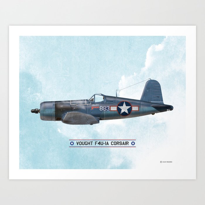 A Vought F4U 5 Corsair in flight Wall Art, Canvas Prints, Framed Prints,  Wall Peels