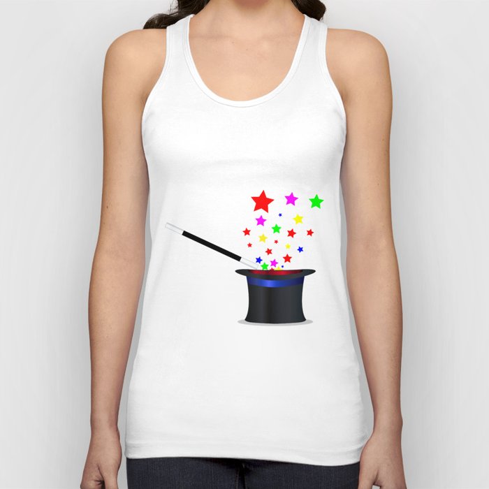 Magic Hat And Wand Tank Top