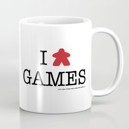 I Meeple Games Coffee Mug