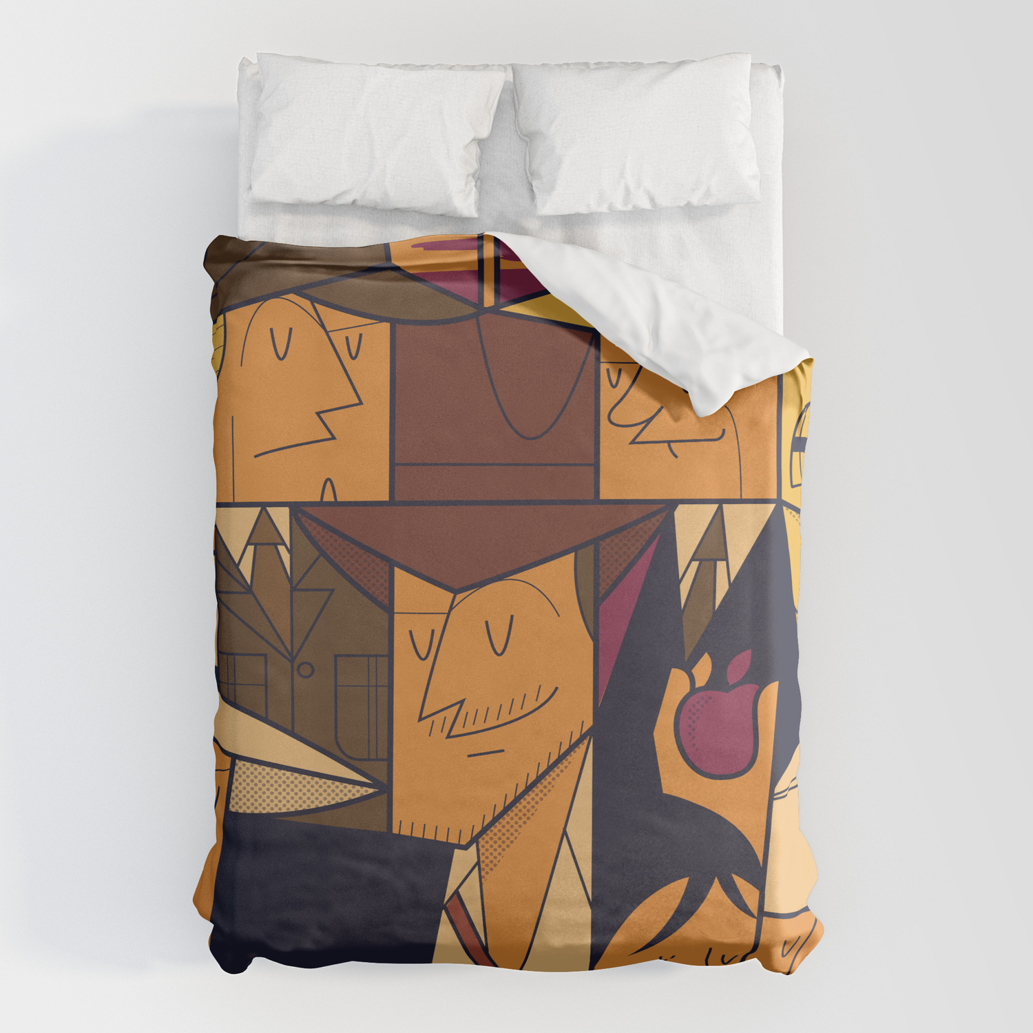 Raiders Of The Lost Ark Duvet Cover By, Raiders Duvet Cover