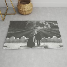 Road to the moon Rug