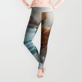 Cat by Giovanna Gomes Leggings