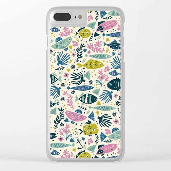 Little Fish Clear iPhone Case