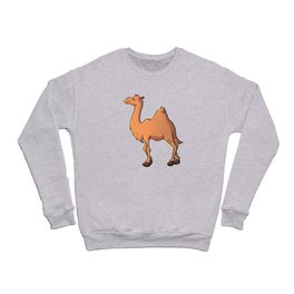 Desert animals camal children gifts Crewneck Sweatshirt